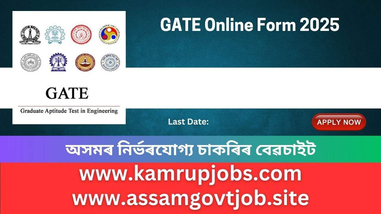 GATE Online Form 2025